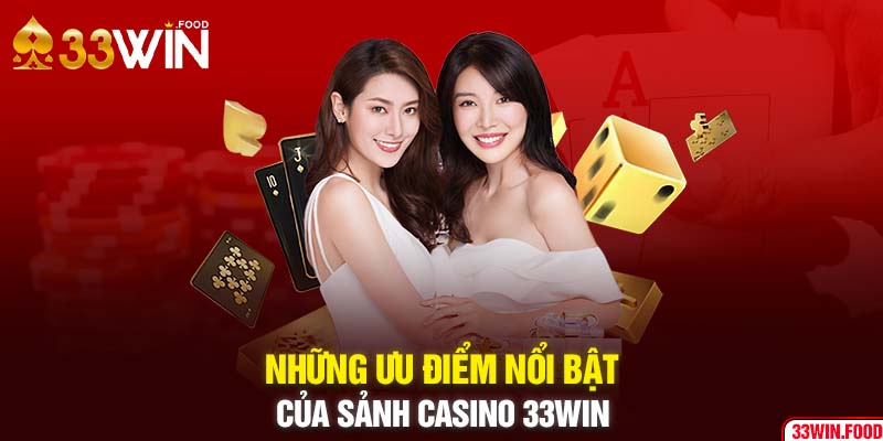 Những ưu điểm nổi bật của sảnh Casino trực tuyến