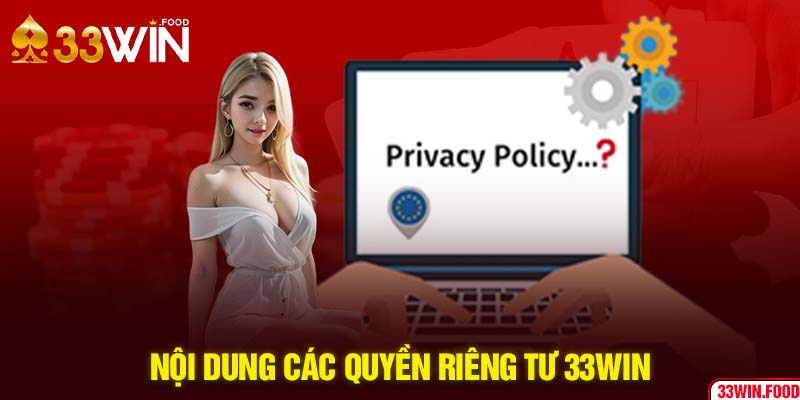 Các điều khoản chính trong chính sách quyền riêng tư