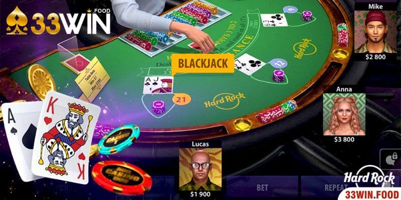 Chia sẻ luật chơi Blackjack 33WIN trọn bộ