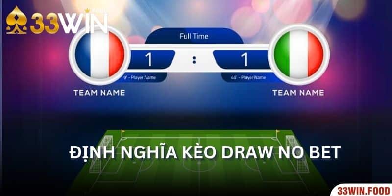 Định nghĩa về kèo Draw No Bet